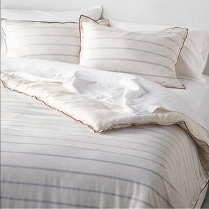 Ticking Stripe King Comforter Hearth & Hand